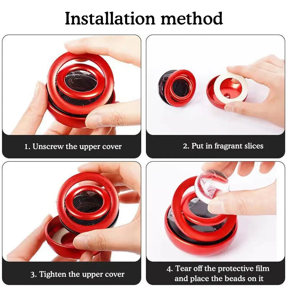 360 Rotation- Car Air Freshener