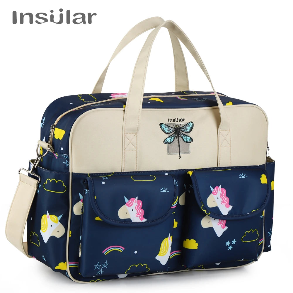 New Style Waterproof Diaper Bag – Large Capacity Multifunctional Maternity & Stroller Bag