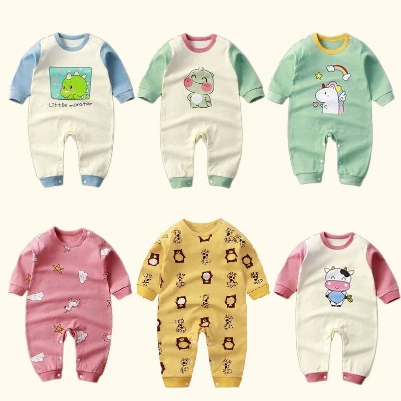 Cotton Baby Romper, Boys & Girls, One-Piece