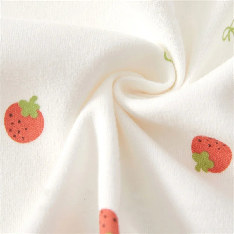 Baby Girl Romper – 100% Cotton (0–24M)