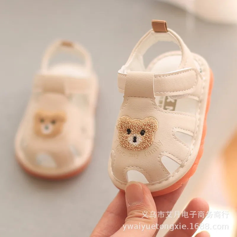 Baby Toddler Cartoon Sandals (0–2 Years)