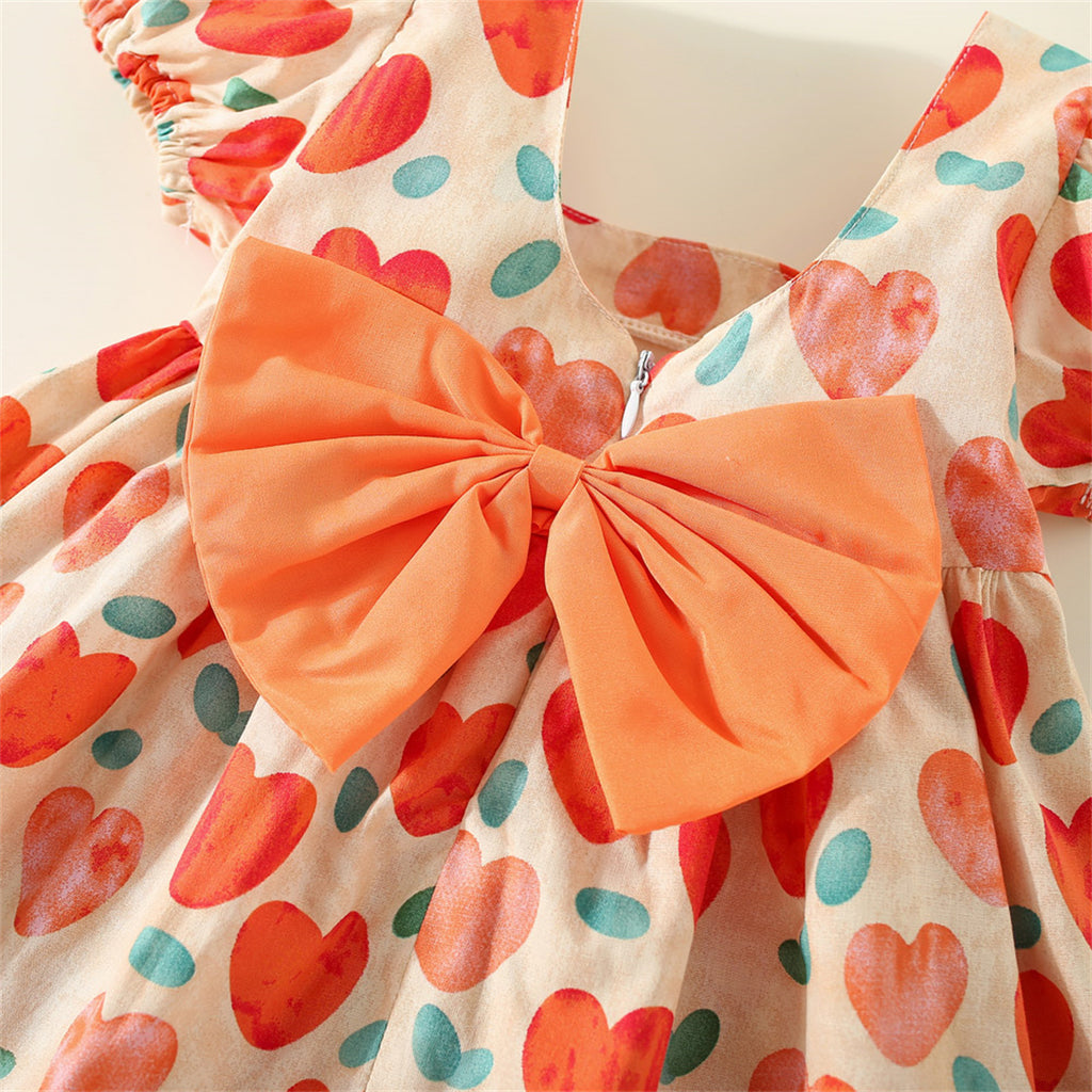 Baby Girl Summer Bow Dress (0-3Y)