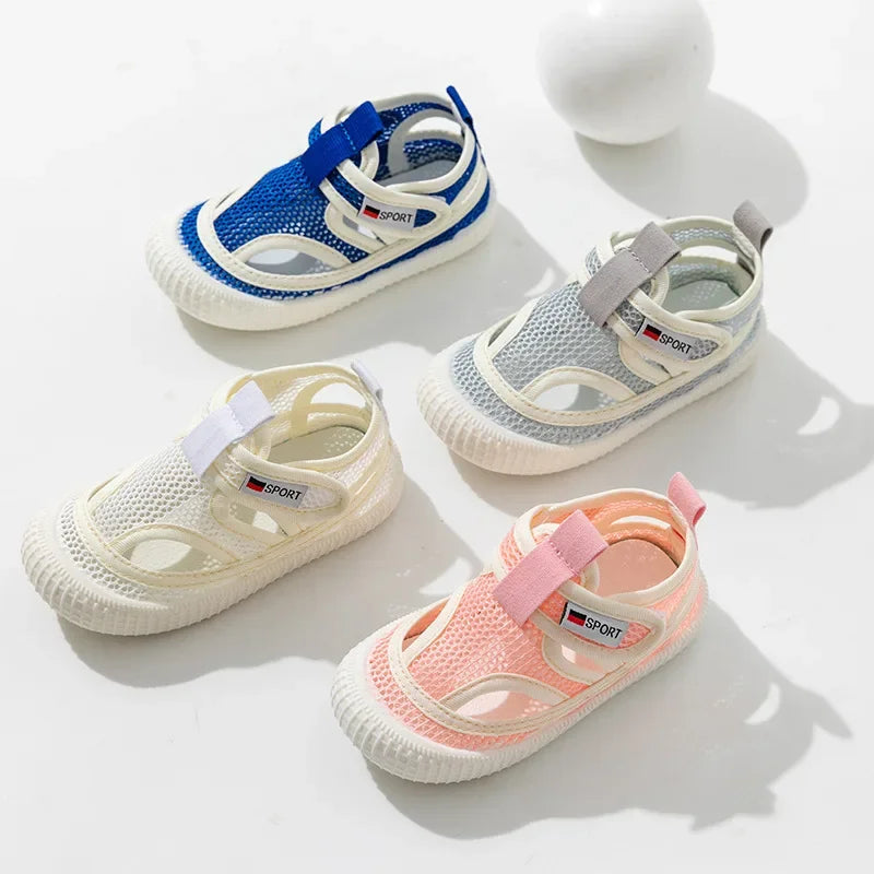 Kids’ Summer Sandals – Soft, Breathable, Hollow Toe (21–30)