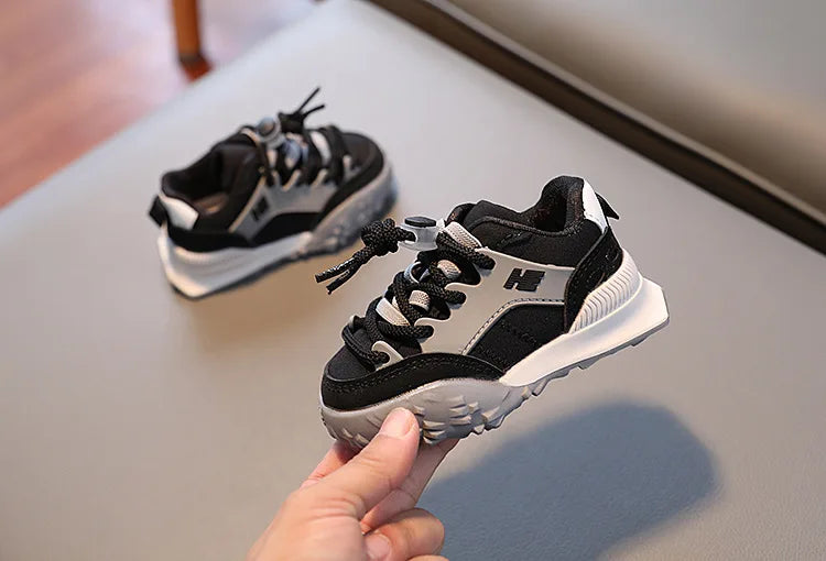 Kids’ Mesh Sneakers – Breathable, Casual Running Shoes (21–36)