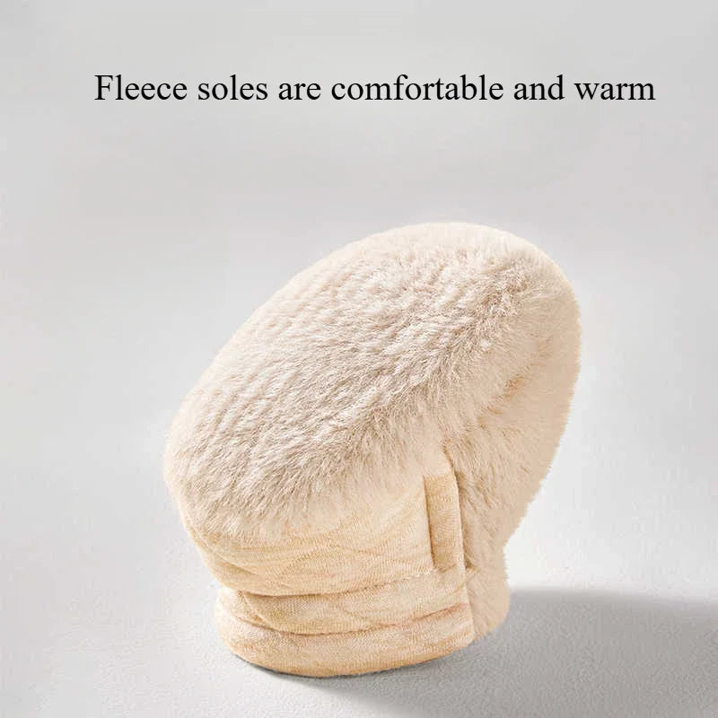 Baby Winter Booties (0–12M) – Soft Sole Non-Slip First Walkers