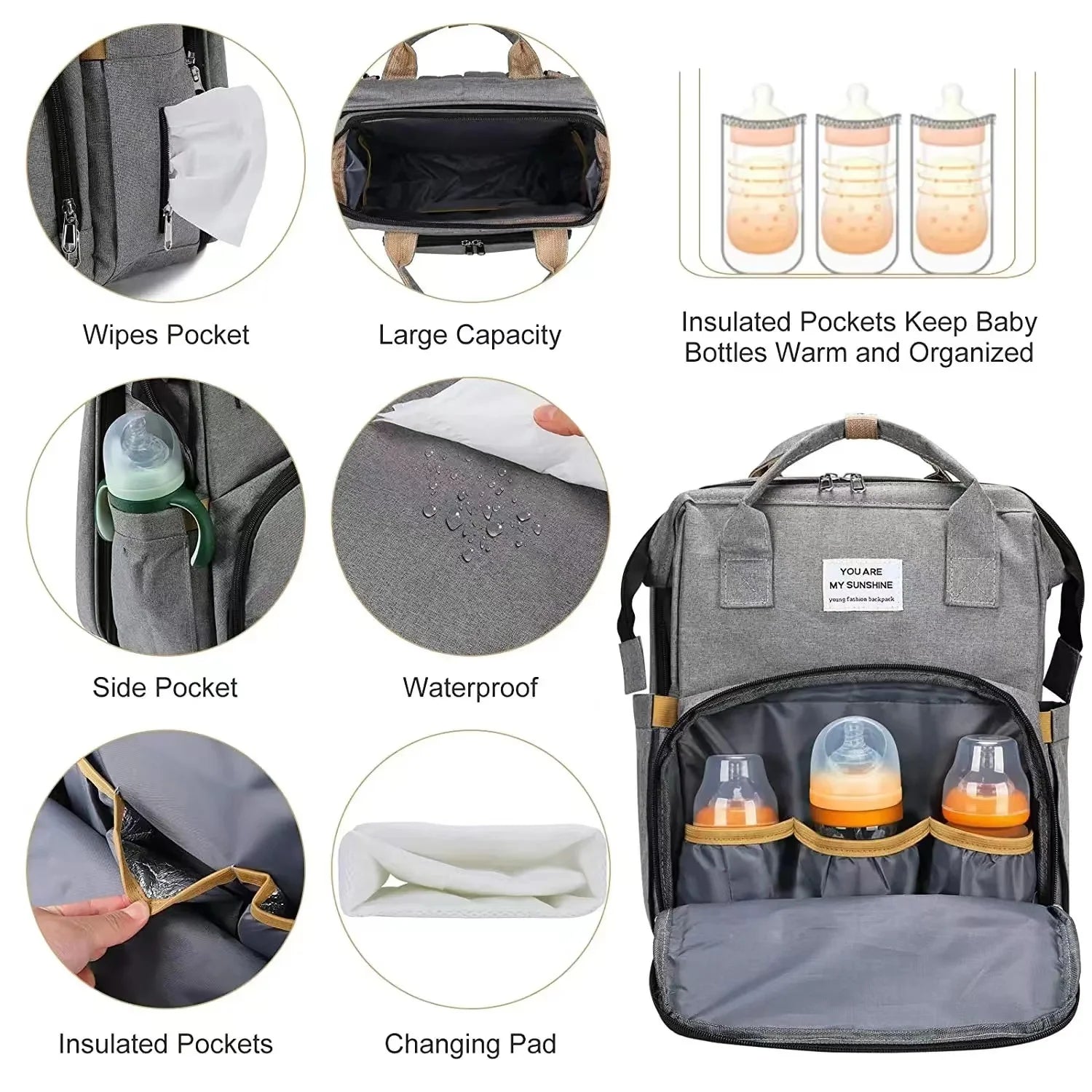 Mommy Bag – Foldable Bed & Changing Station
