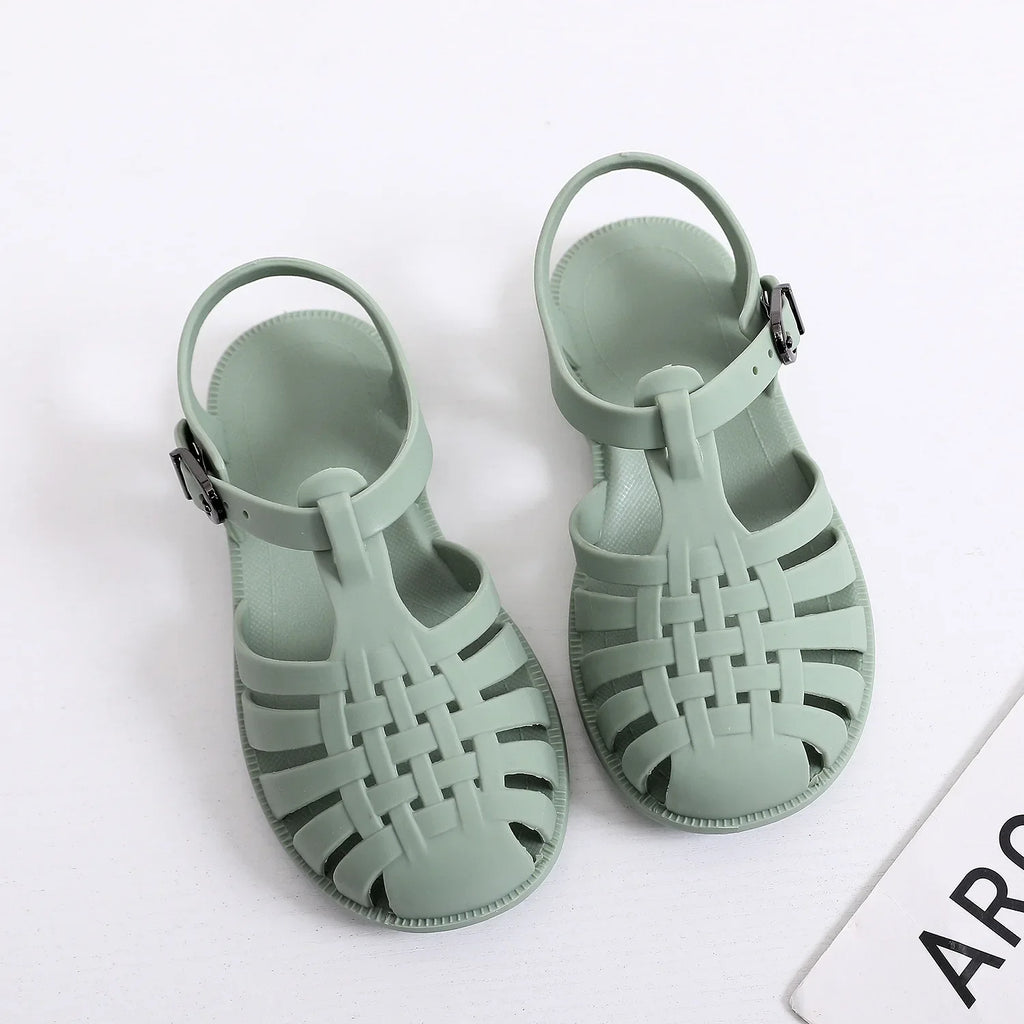 Baby Gladiator Sandals – Breathable Hollow-Out Summer Shoes