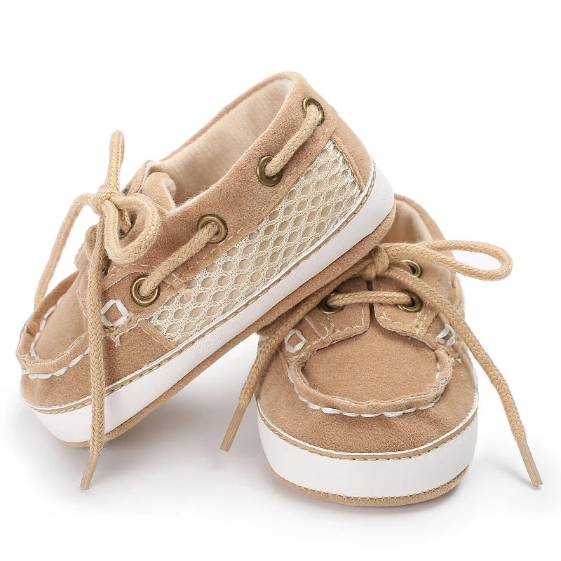 Baby Canvas Shoes – Soft Sole Casual Walking Sneakers