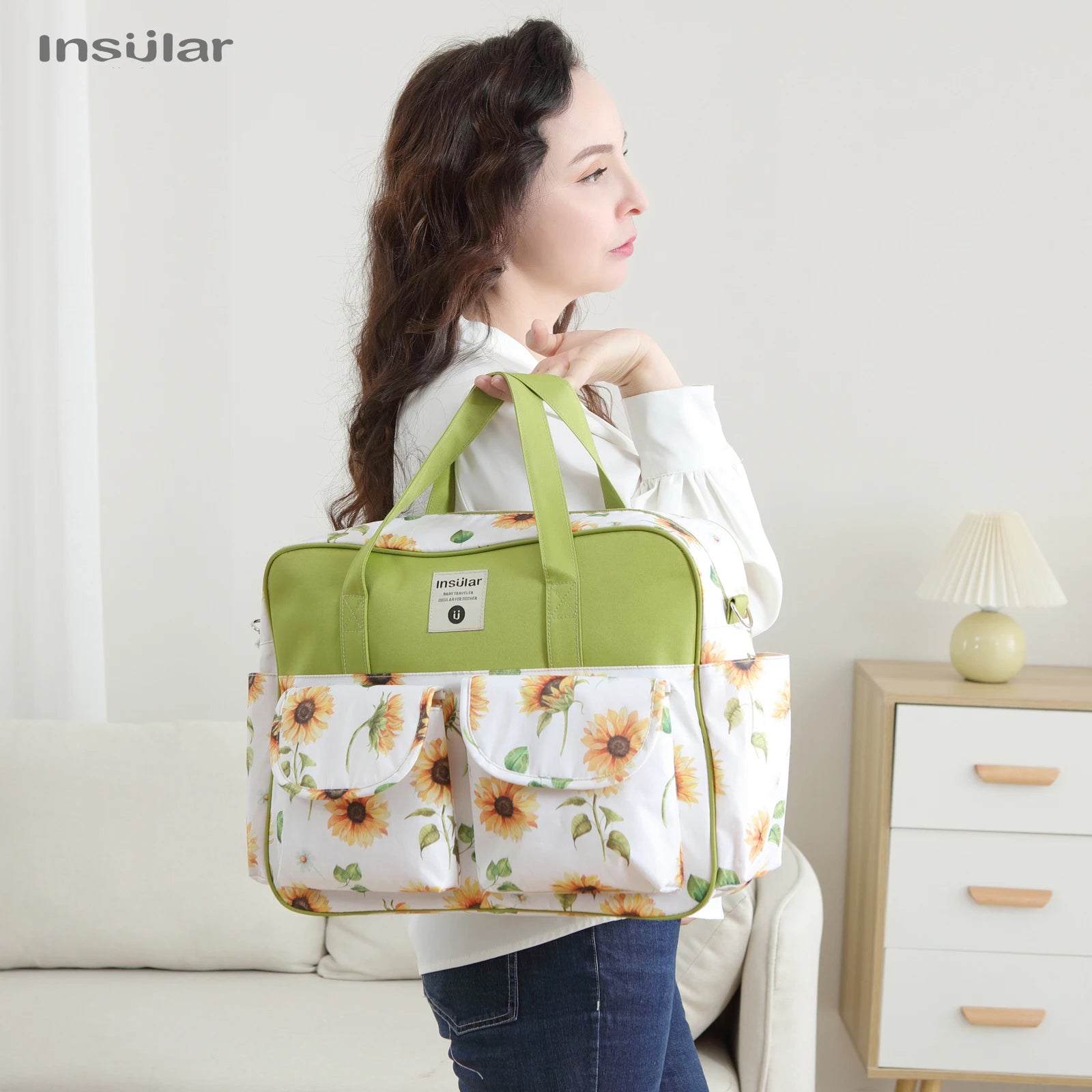 Maternity Diaper Bag – Large, Waterproof, Travel Ready