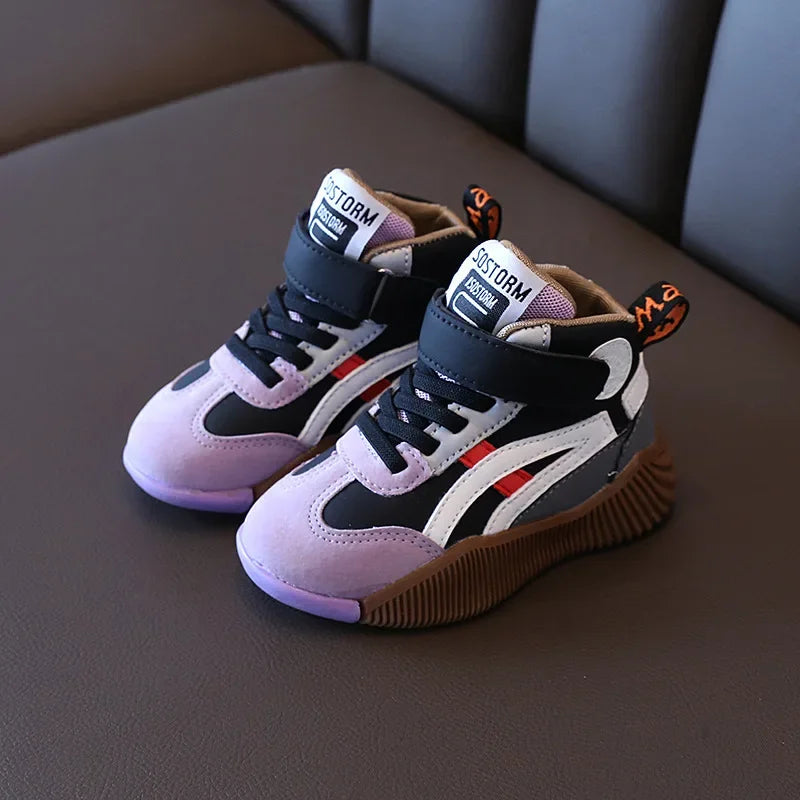 Kids’ Sneakers – Breathable, Soft, Non-Slip Sports Shoes