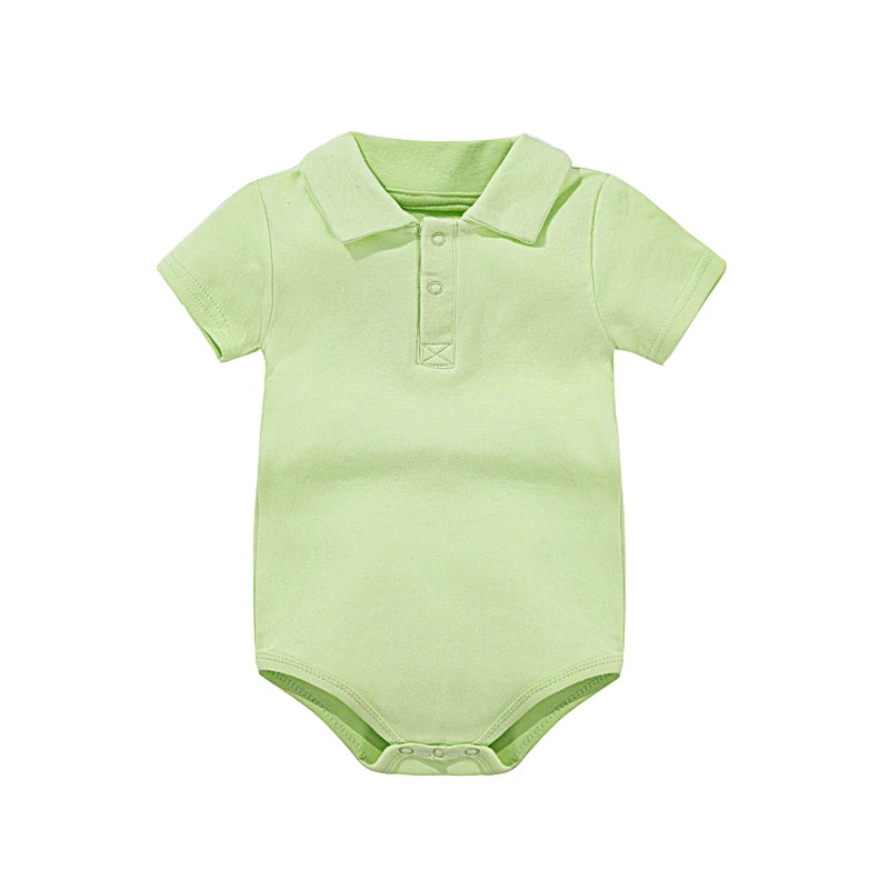 0-24 Months Unisex Boys Girls Short Sleeve Outfit