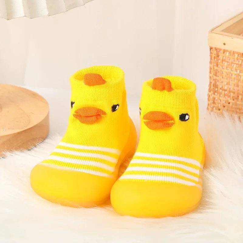 0-3Y Baby Walkers Soft Sole Socks Shoes