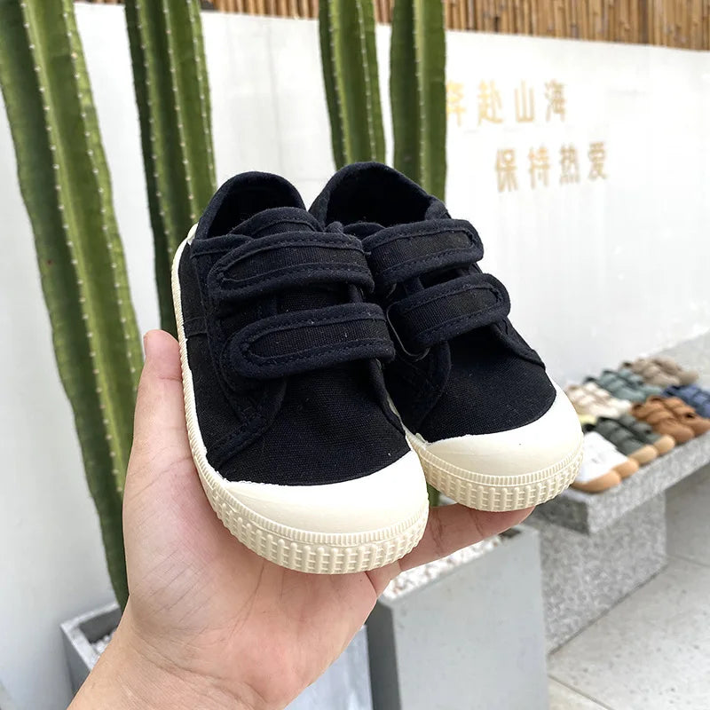 Toddler Kids Retro Canvas Sneakers