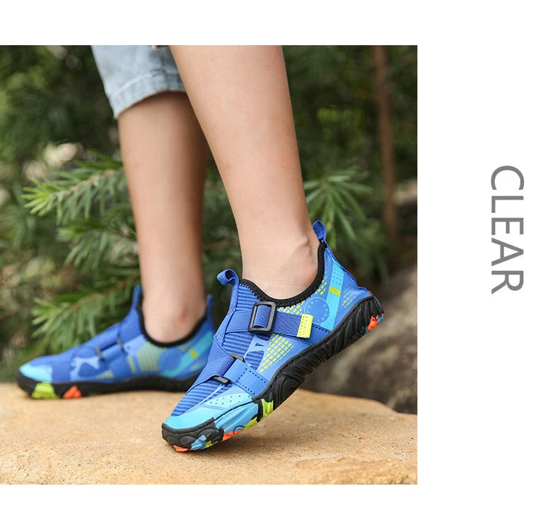 Kids’ Fashion Sneakers – Breathable, Non-Slip Casual Shoes