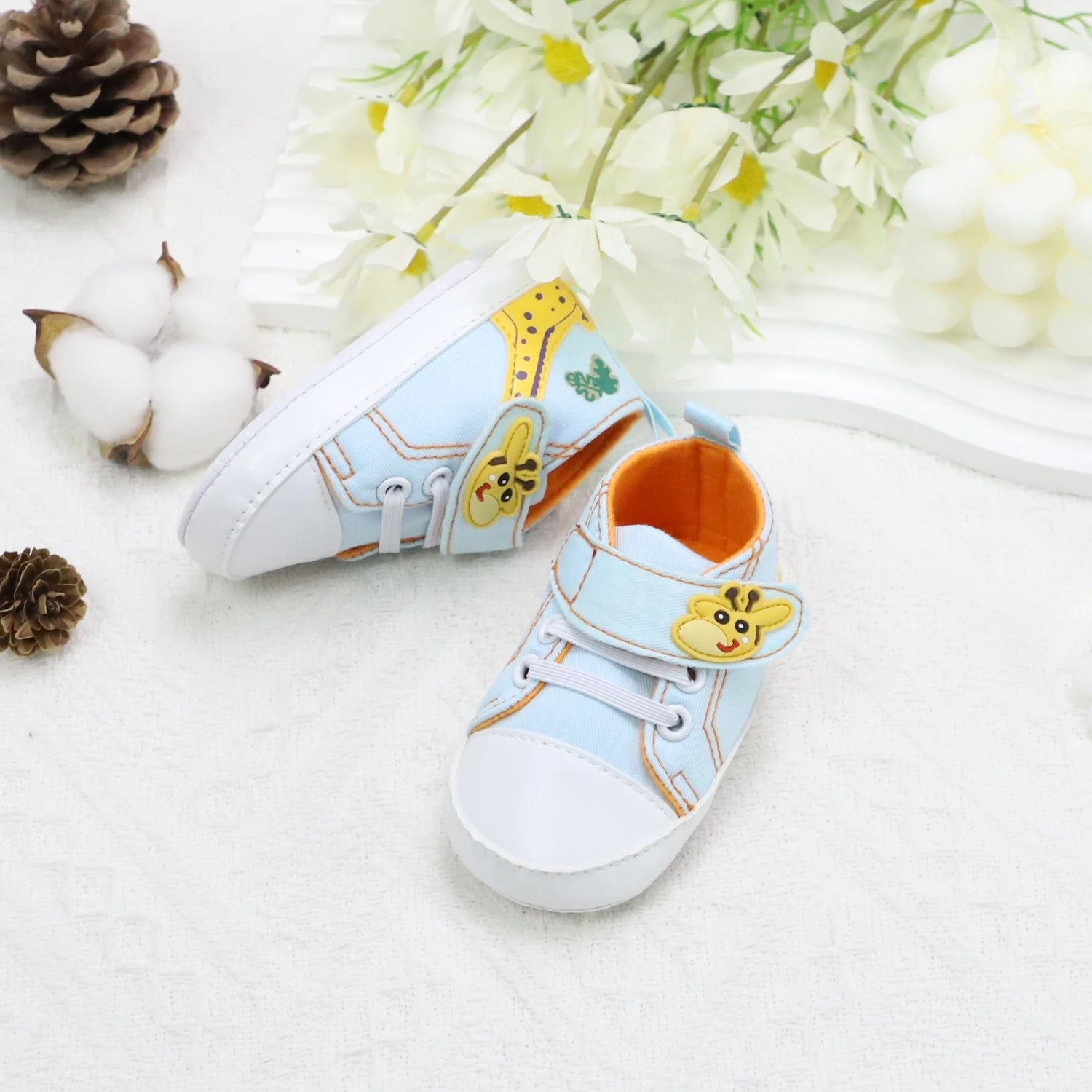 Cute Cartoon Comfortable Sneakers For Baby Boys