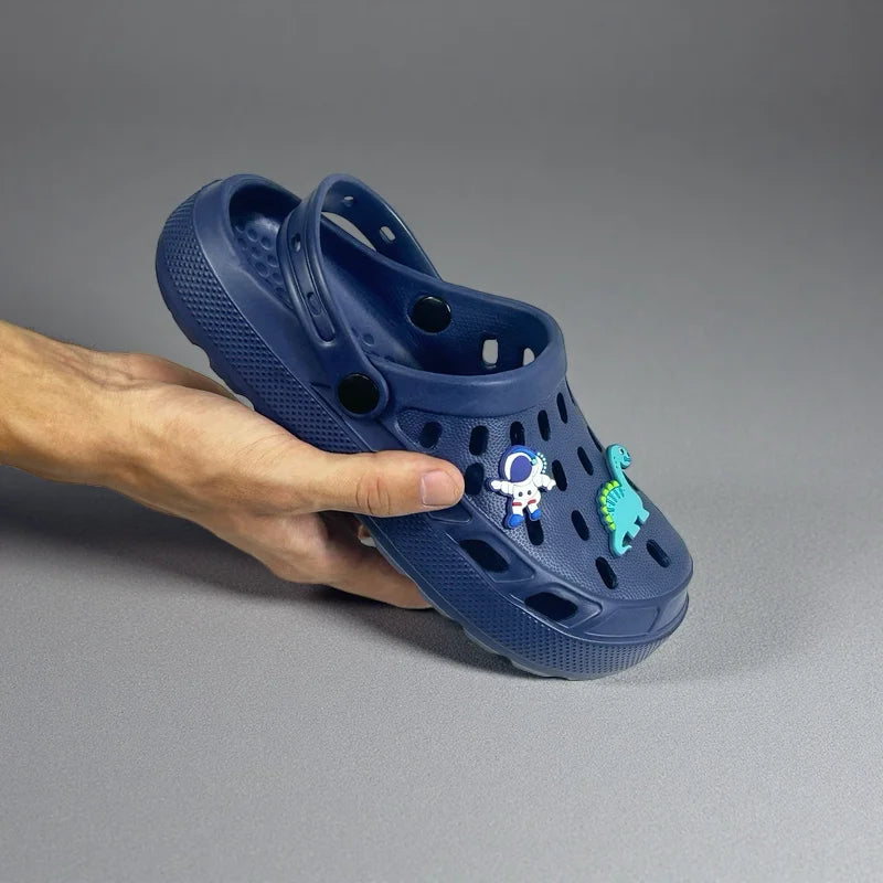 Kids Dinosaur Clogs – Lightweight Breathable Water Shoes