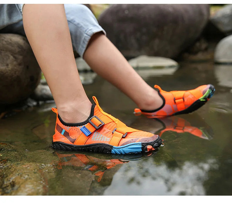 Kids’ Fashion Sneakers – Breathable, Non-Slip Casual Shoes