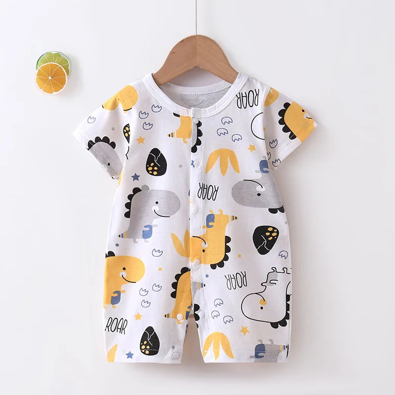 Short-Sleeved Thin Harness Infant Clothes
