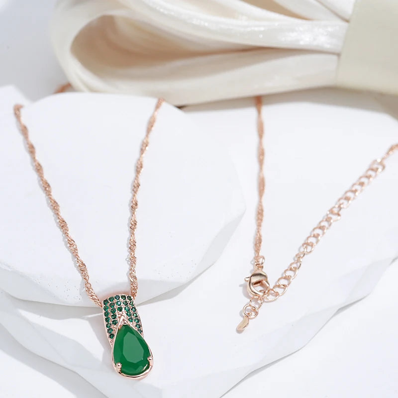 SYOUJYO Opal Green Natural Zircon Full