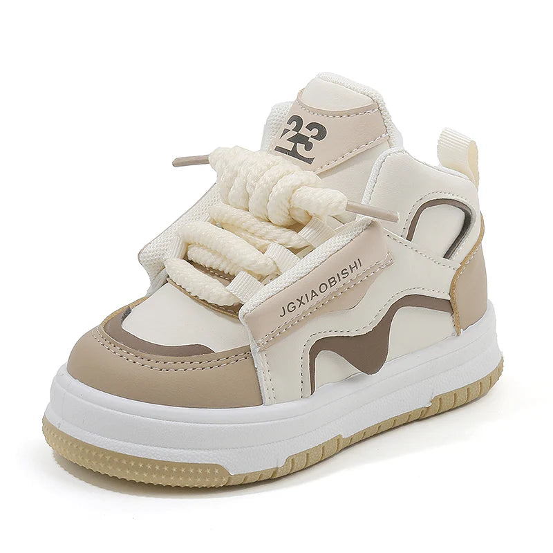 Kids Spring/Autumn Sneakers – High-Top Casual Sports Shoes