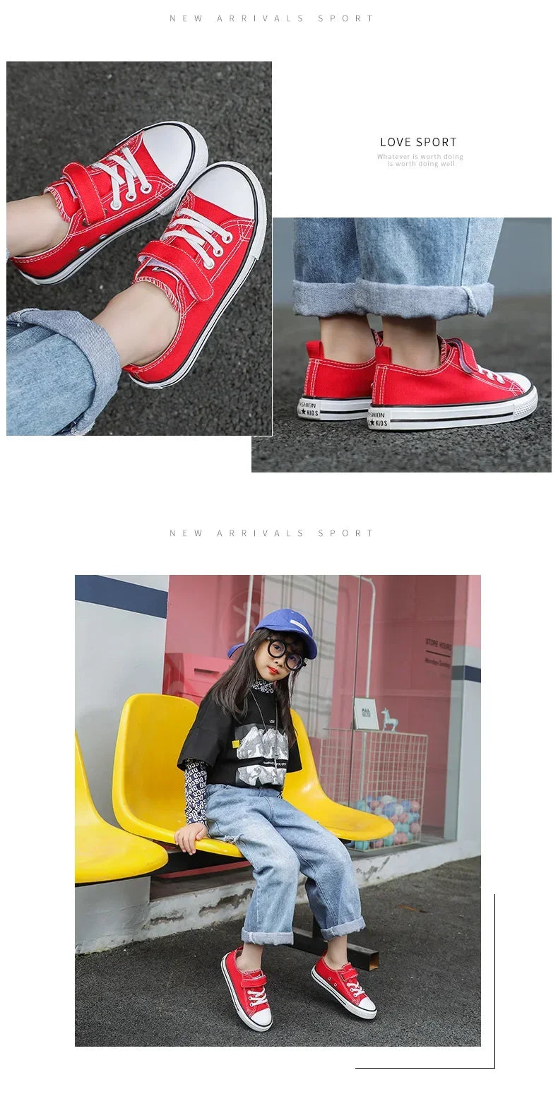 Kids Canvas Sneakers