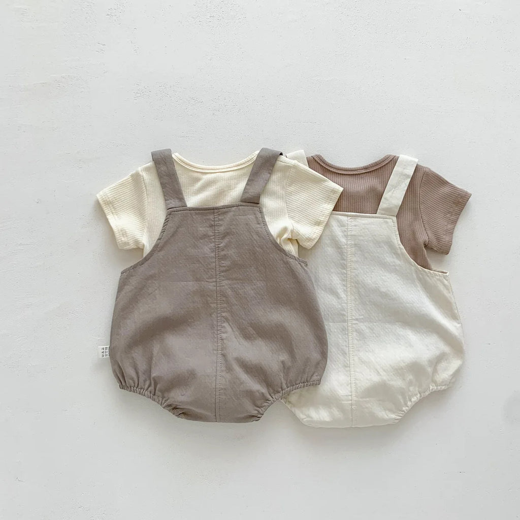 T-shirts & cartoon Bear Bodysuits Kid Infant Clothing Set