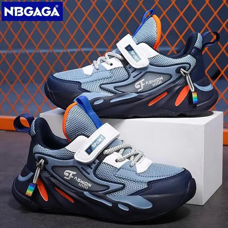 Kids Breathable Casual Sneakers – Outdoor Running & Tennis Shoes