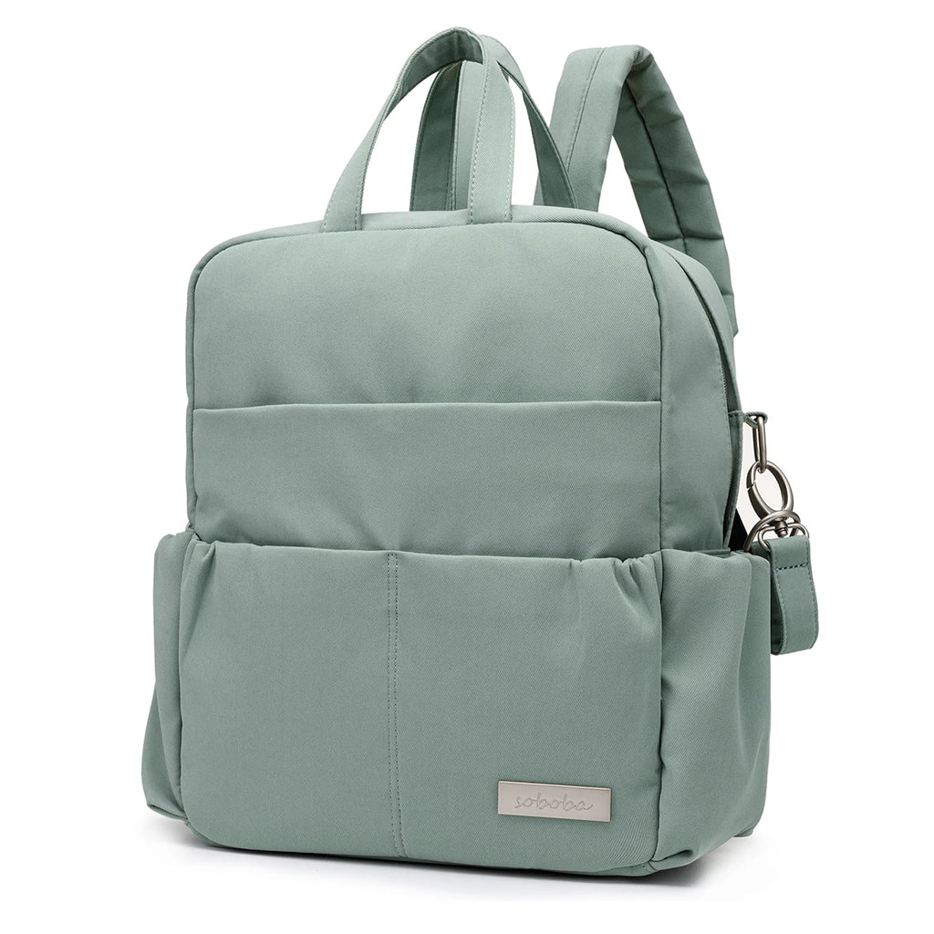 Soboba Waterproof Diaper Backpack – Large Capacity, Multi-Functional Mommy Bag for Travel & Outings