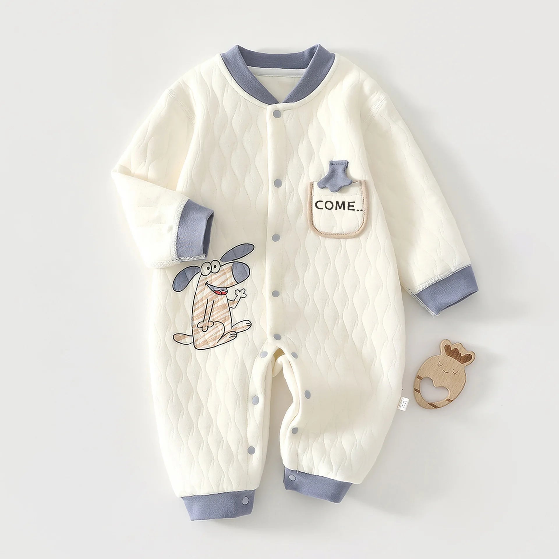 Baby Jumpsuit, 0–18M, Thick Cotton Autumn