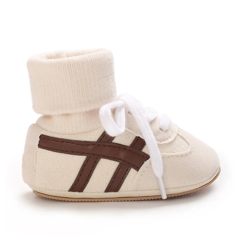 Baby Soft Cotton Shoes – Warm Ankle Sneakers for Toddlers & Newborns