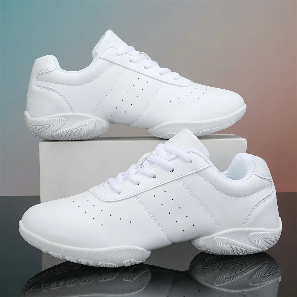 Girls’ Dance & Cheer Shoes – Split Sole Jazz Sneakers