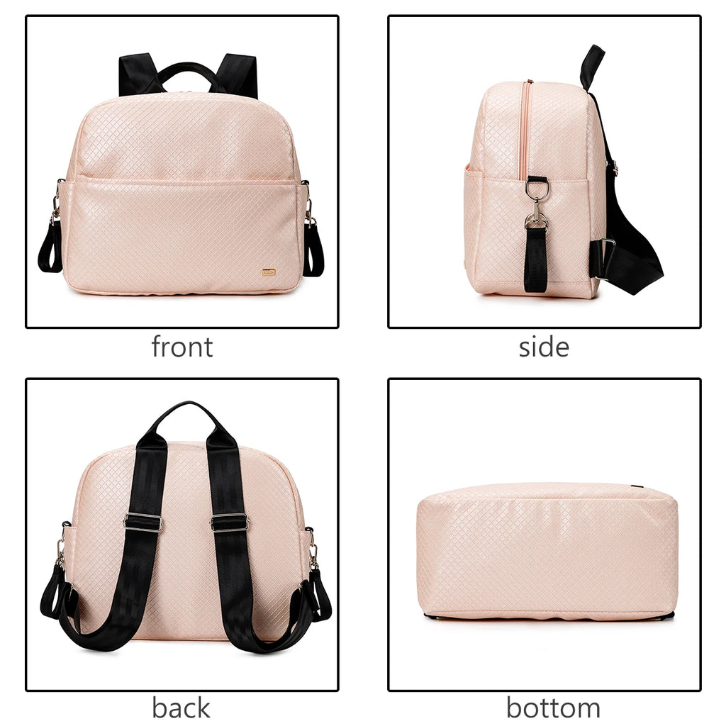 Soboba Stylish Mother Diaper Bag – Waterproof, Large Capacity Fashion Nappy Backpack