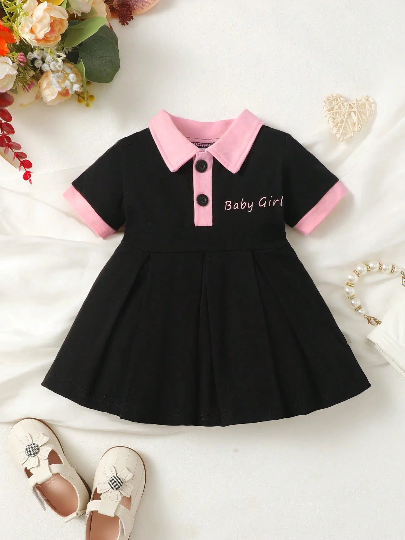 Baby Girl Summer Pleated Dress