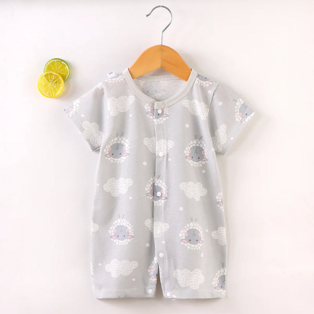 Short-Sleeved Thin Harness Infant Clothes