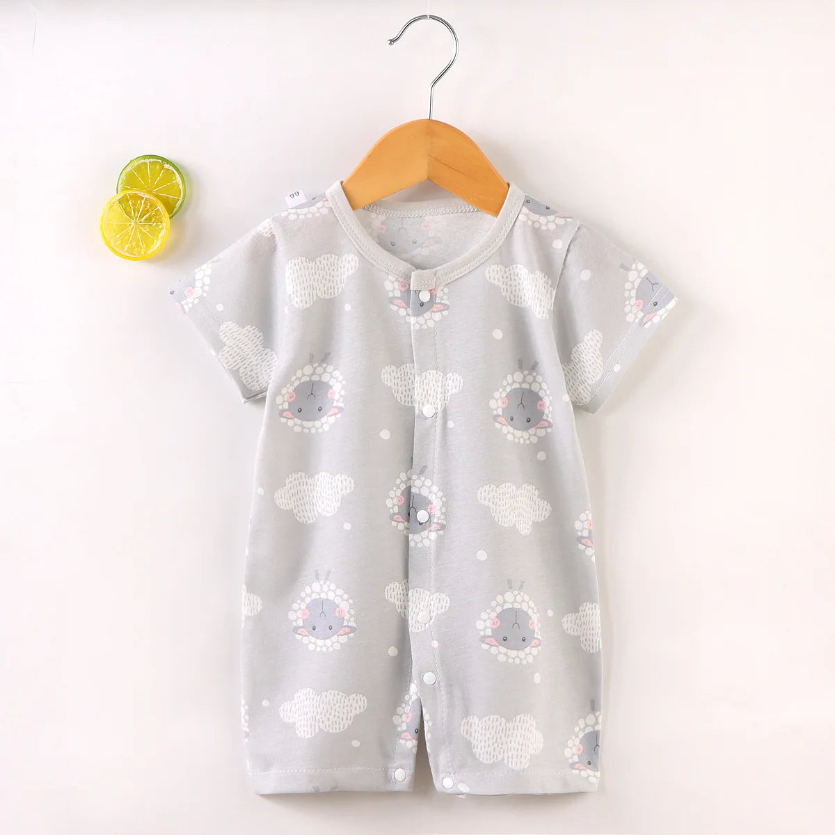 Short-Sleeved Thin Harness Infant Clothes