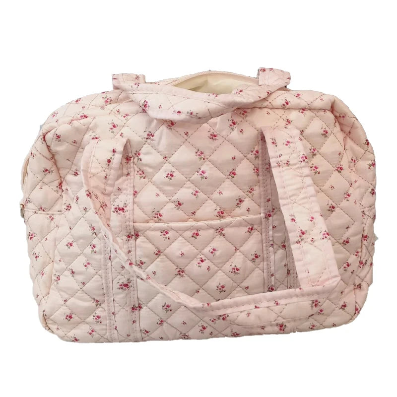 New Embroidered Mom Bag – Large Capacity, Lightweight, Multi-Functional Handbag