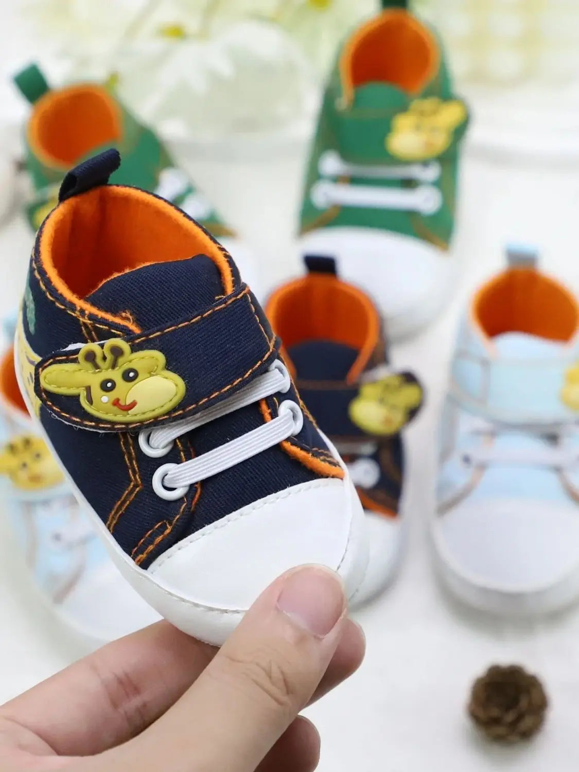 Cute Cartoon Comfortable Sneakers For Baby Boys