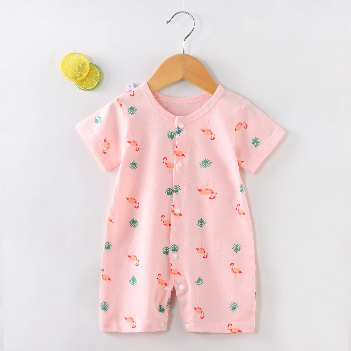Short-Sleeved Thin Harness Infant Clothes