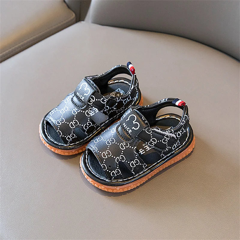 Kids Summer Sandals – Cute Cartoon Non-slip Toddler Shoes for Boys & Girls