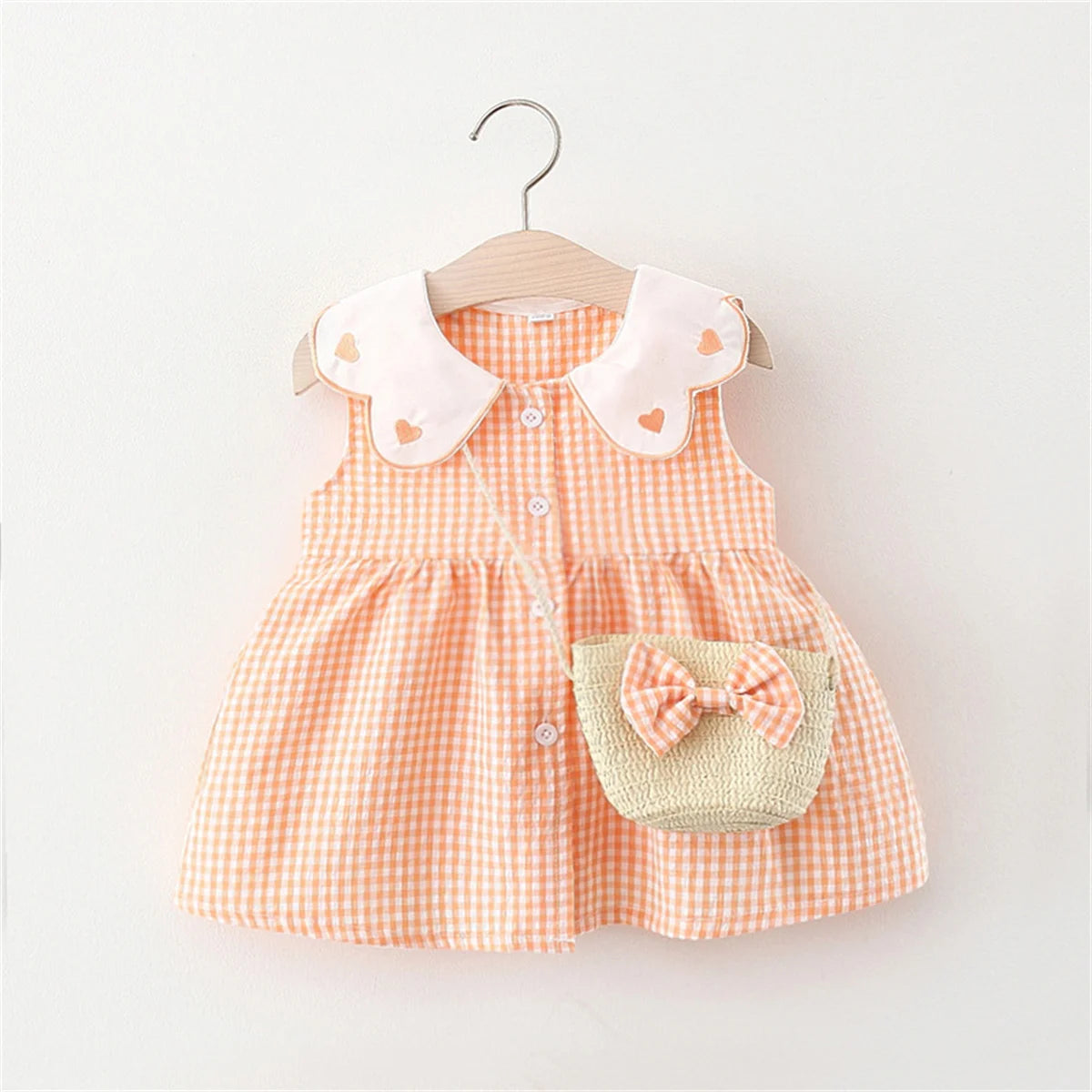 2-Piece Girl Infant Cotton Dress