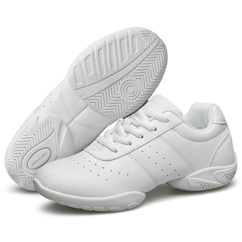 Girls’ Dance & Cheer Shoes – Split Sole Jazz Sneakers