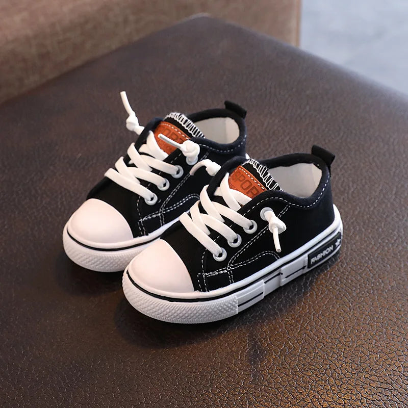 Kids’ Canvas Shoes – Breathable Casual Sneakers