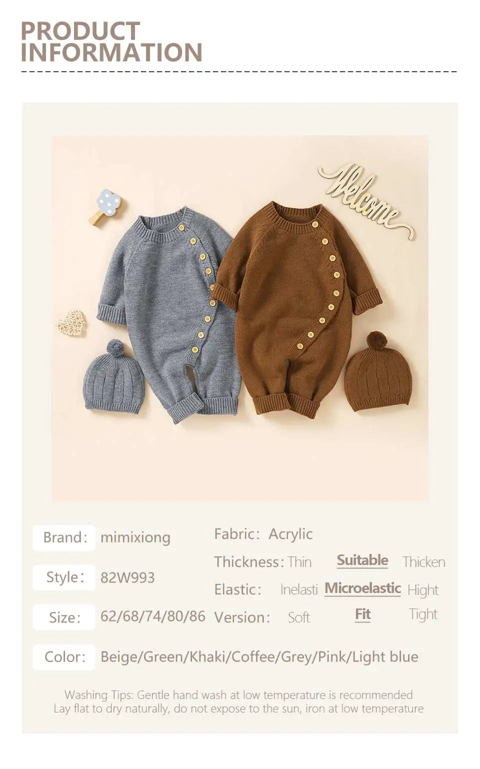 Outfits Sets 0-18m Costume