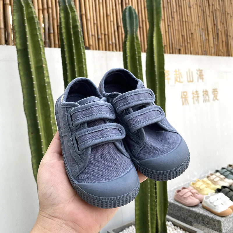 Toddler Kids Retro Canvas Sneakers