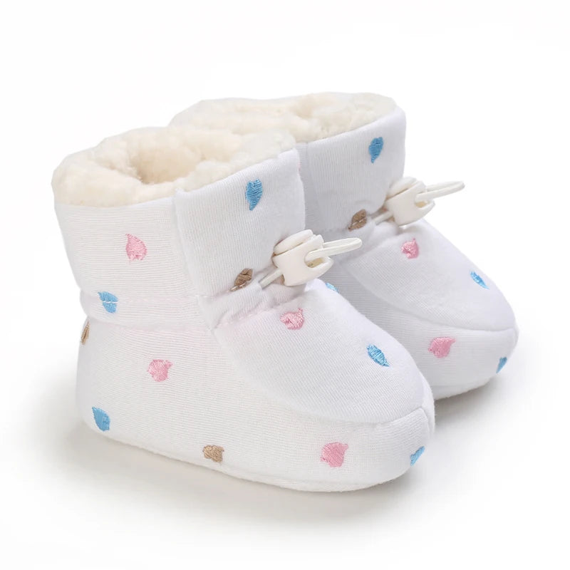 Winter Newborn Baby Cotton Booties