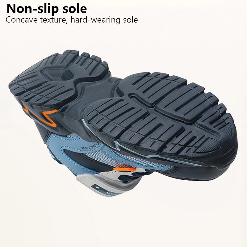 Kids Breathable Sneakers – Outdoor Casual & Sport Shoes (5–16 Years)