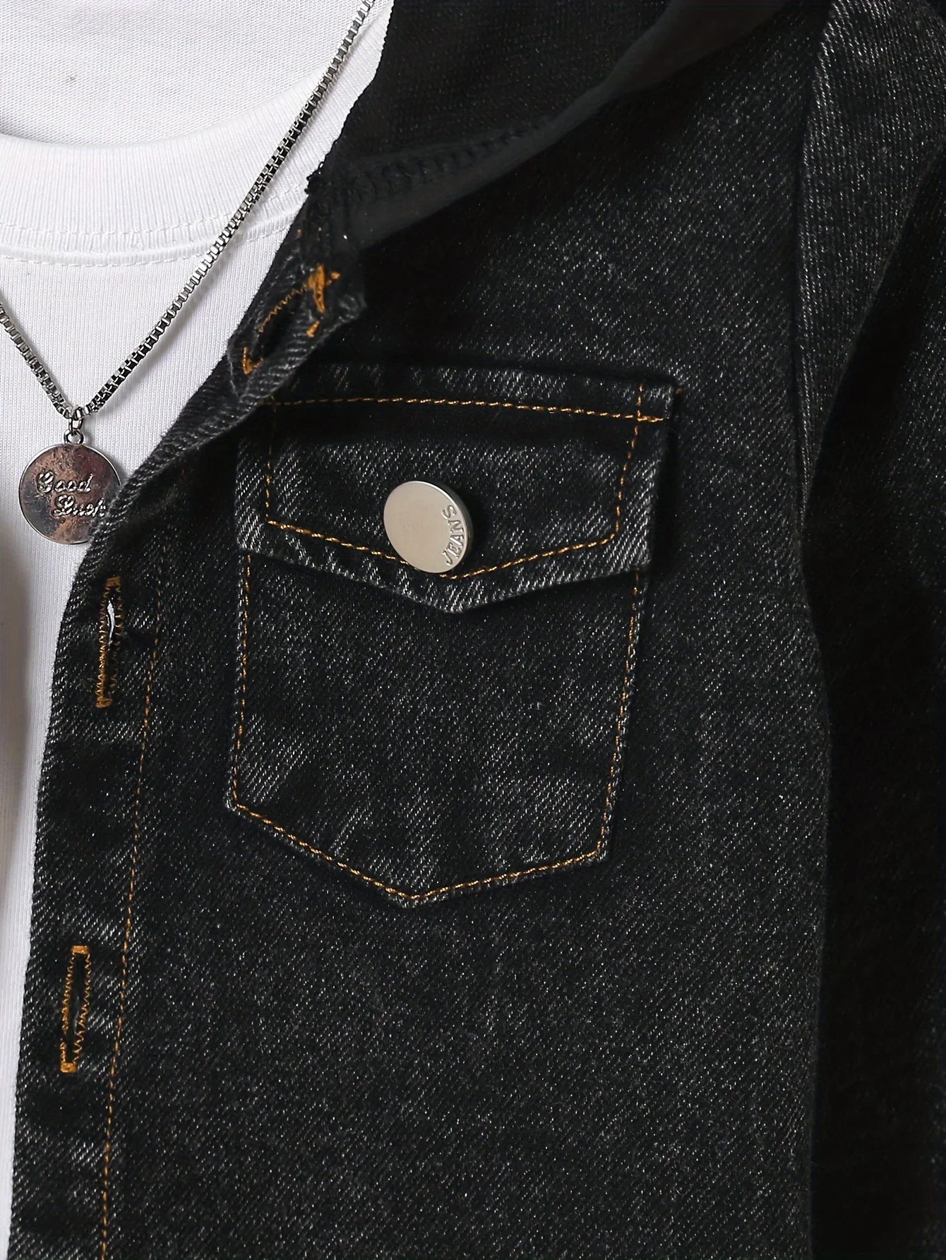 Baby Boy Denim Tracksuit