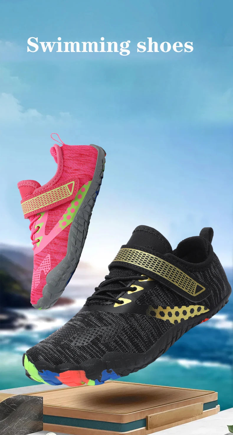 Kids’ Quick-Dry Water Shoes – Unisex Beach & Swim