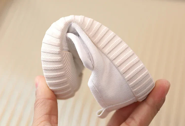 Kids Canvas Sneakers – Soft Breathable Candy-Colored Shoes