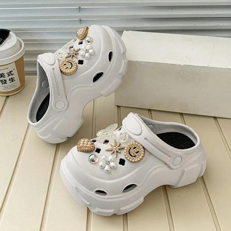 Kids Summer Princess Slippers – EVA Non-Slip Beach Shoes